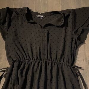 George Black Midi Dress